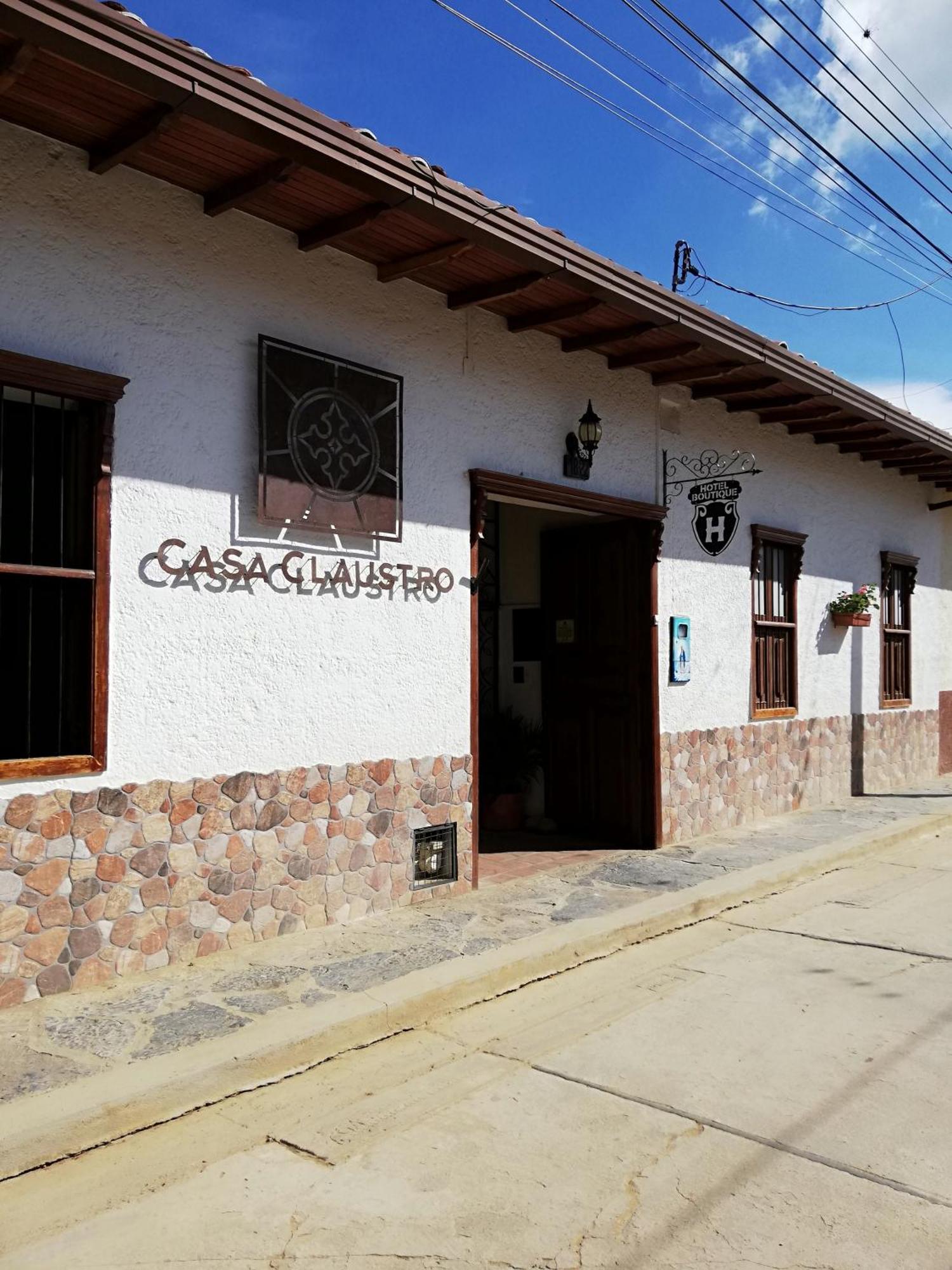 Hotel Casa Claustro De Zapatoca Extérieur photo